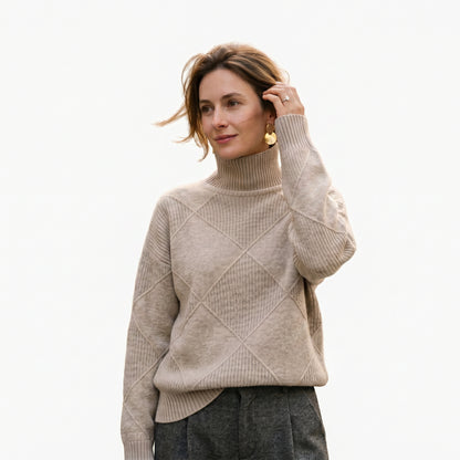 Sophie | Elegant Cozy Cashmere Turtleneck Sweater for Women DONE 05-27-2026