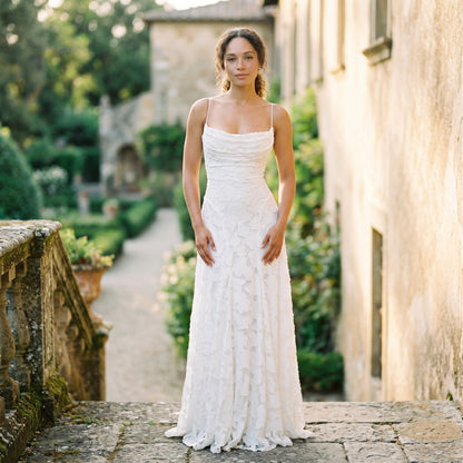 Sophie | Elegant Lace Maxi Evening Gown for Formal Events DONE 06-11-2026