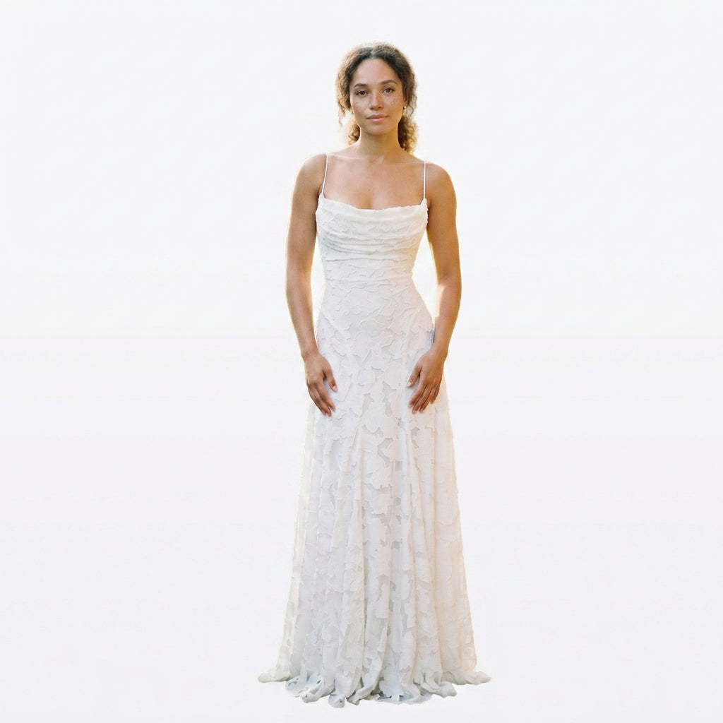 Sophie | Elegant Lace Maxi Evening Gown for Formal Events DONE 06-11-2026