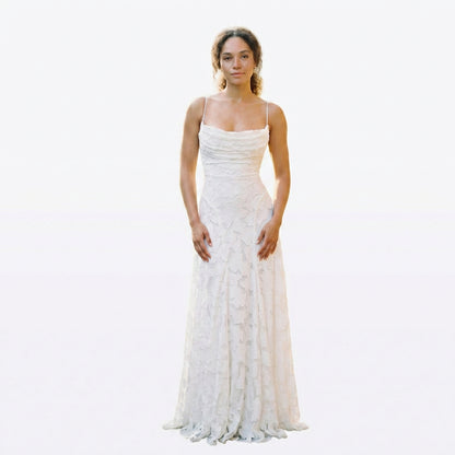 Sophie | Elegant Lace Maxi Evening Gown for Formal Events DONE 06-11-2026