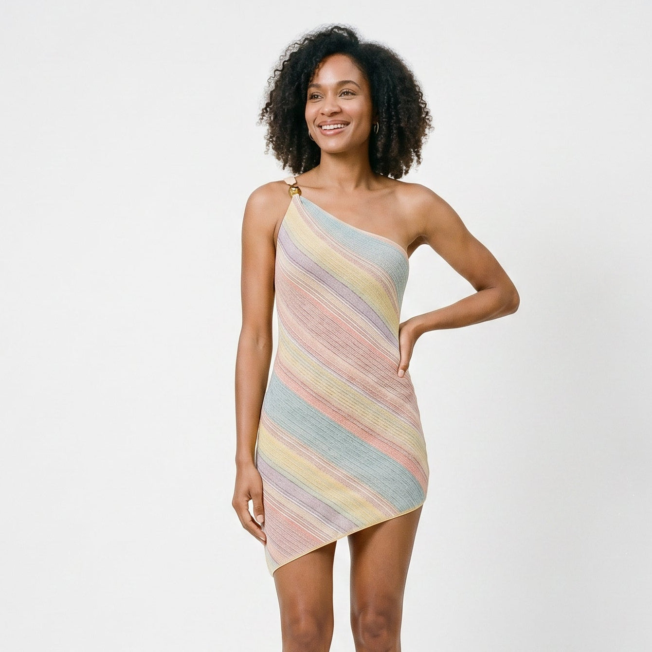 Sophie - Elegant One Shoulder Summer Dress DONE 05-22-2026