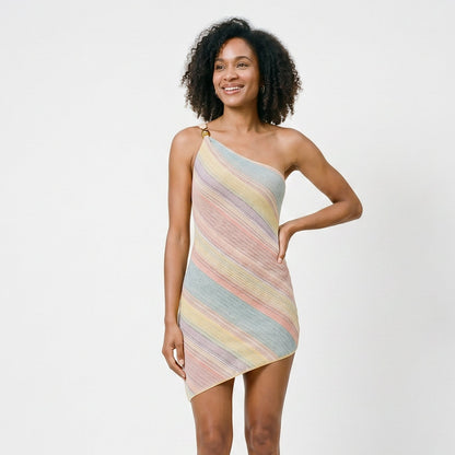 Sophie - Elegant One Shoulder Summer Dress DONE 05-22-2026