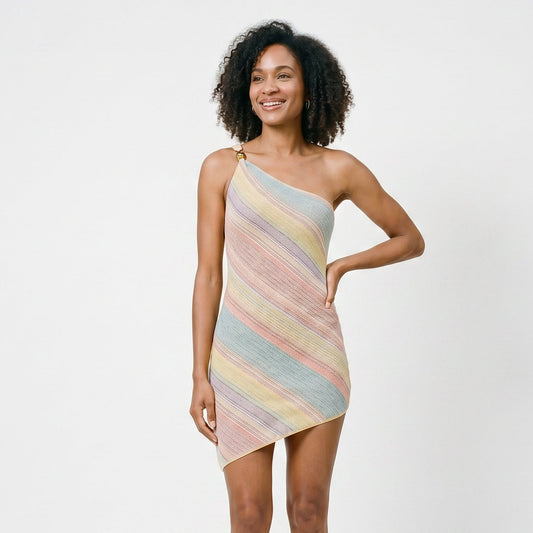 Sophie - Elegant One Shoulder Summer Dress DONE 05-22-2026