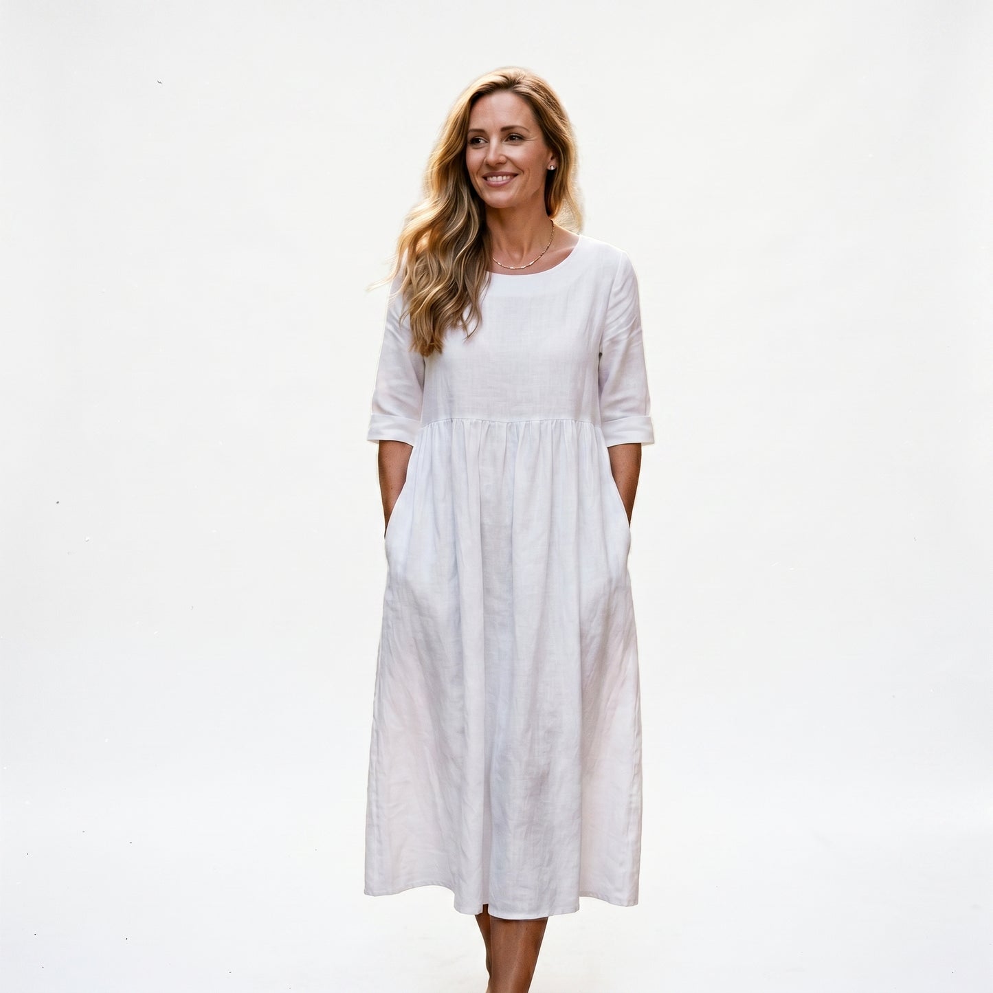 Sophie | Relaxed Linen Summer Dress for Women DONE 06-05-2026