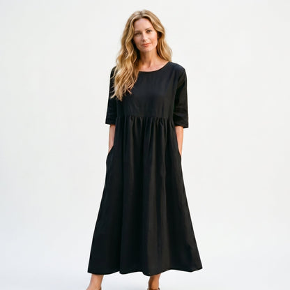 Sophie | Relaxed Linen Summer Dress for Women DONE 06-05-2026