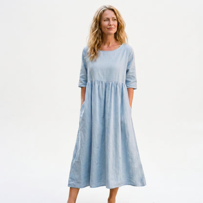 Sophie | Relaxed Linen Summer Dress for Women DONE 06-05-2026