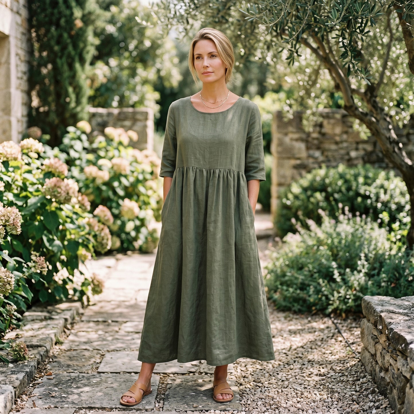 Sophie | Relaxed Linen Summer Dress for Women DONE 06-05-2026