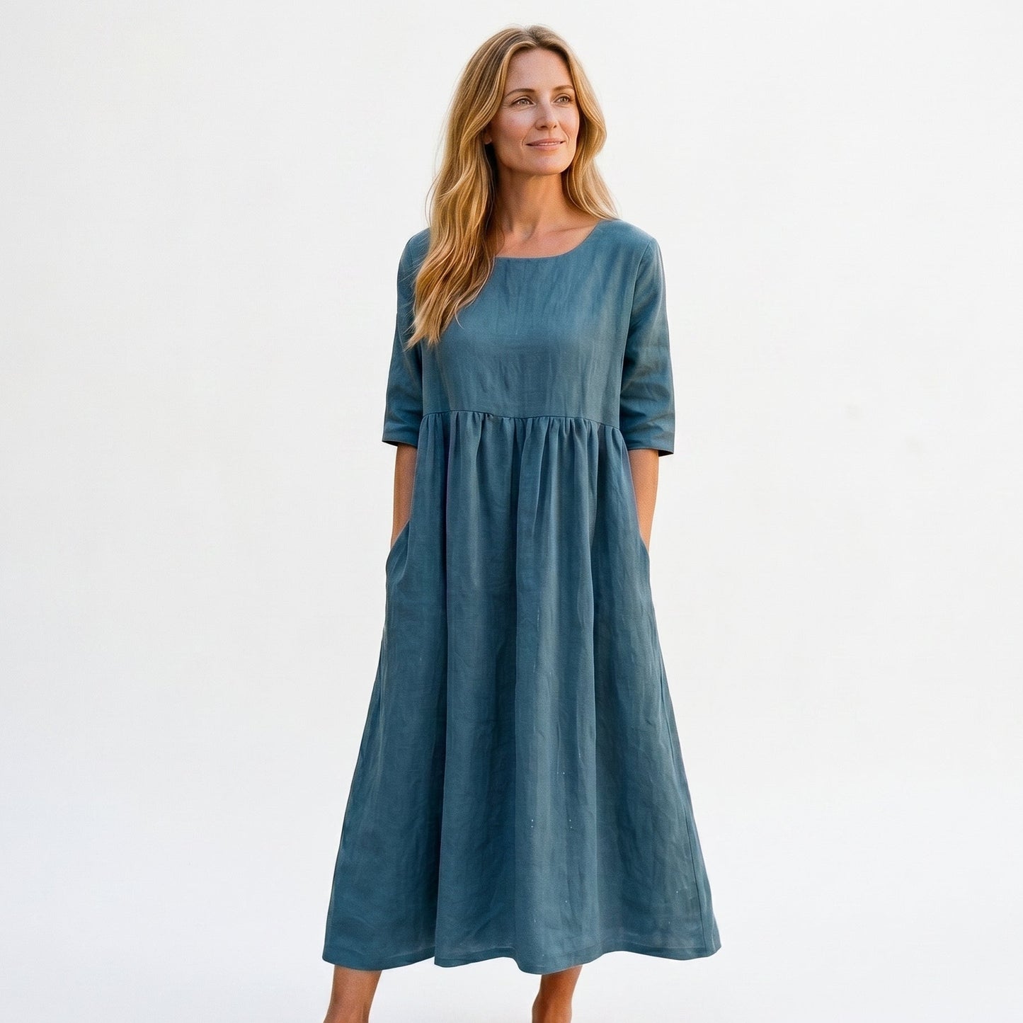 Sophie | Relaxed Linen Summer Dress for Women DONE 06-05-2026