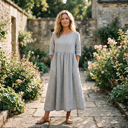 Sophie | Relaxed Linen Summer Dress for Women DONE 06-05-2026
