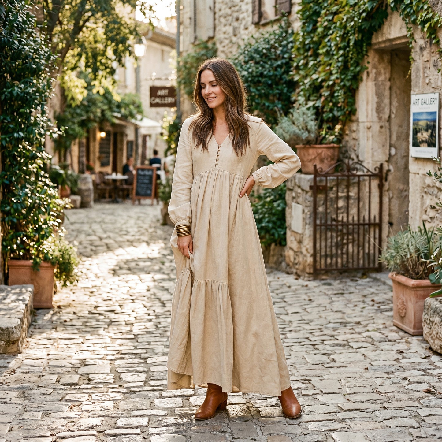 Sophie | Retro Elegant Long-Sleeved Women's Dress done 05-20-2026