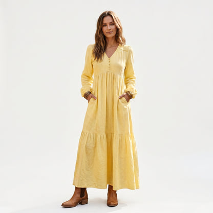 Sophie | Retro Elegant Long-Sleeved Women's Dress done 05-20-2026