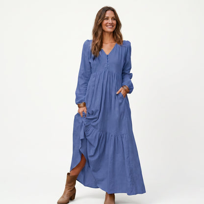 Sophie | Retro Elegant Long-Sleeved Women's Dress done 05-20-2026