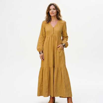 Sophie | Retro Elegant Long-Sleeved Women's Dress done 05-20-2026