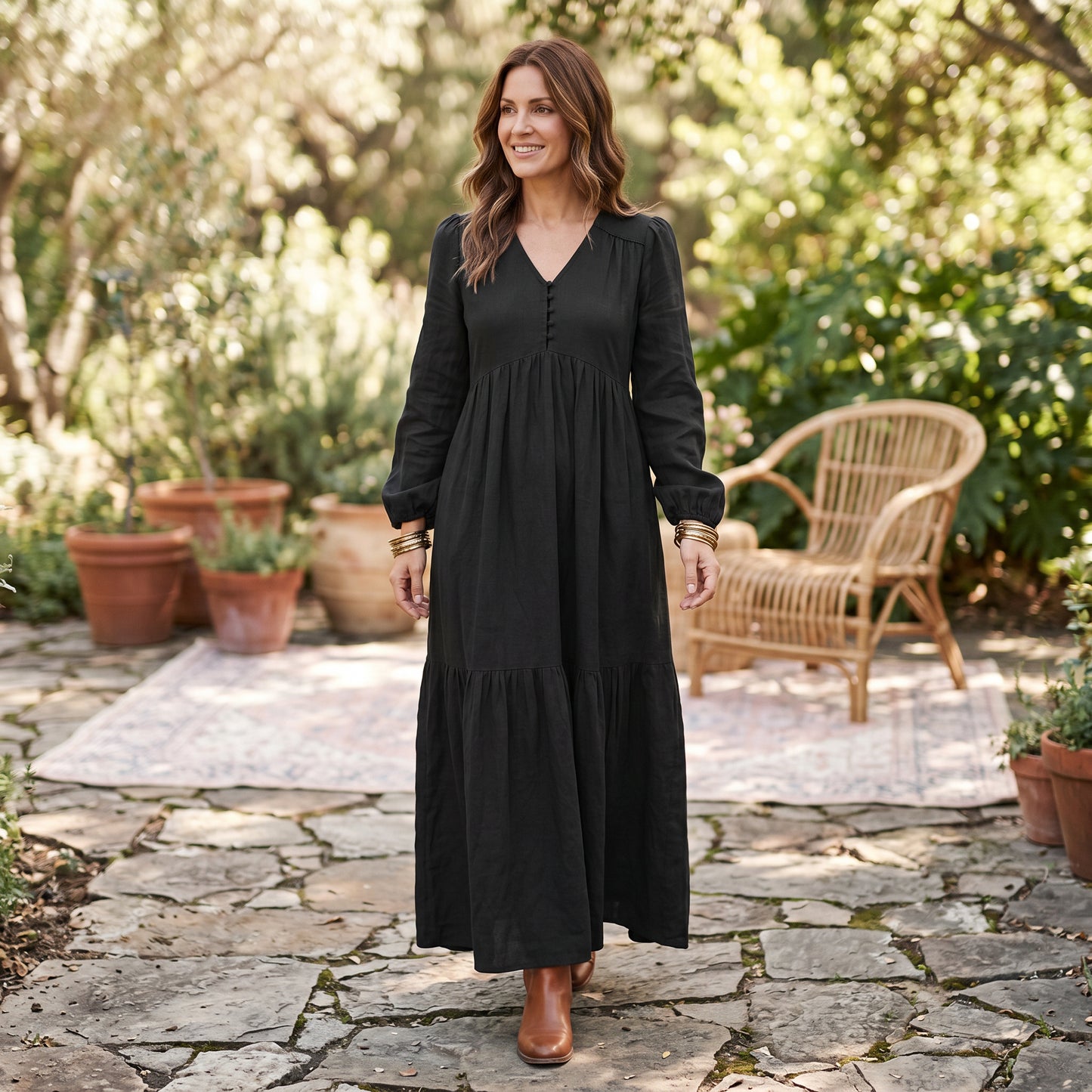 Sophie | Retro Elegant Long-Sleeved Women's Dress done 05-20-2026