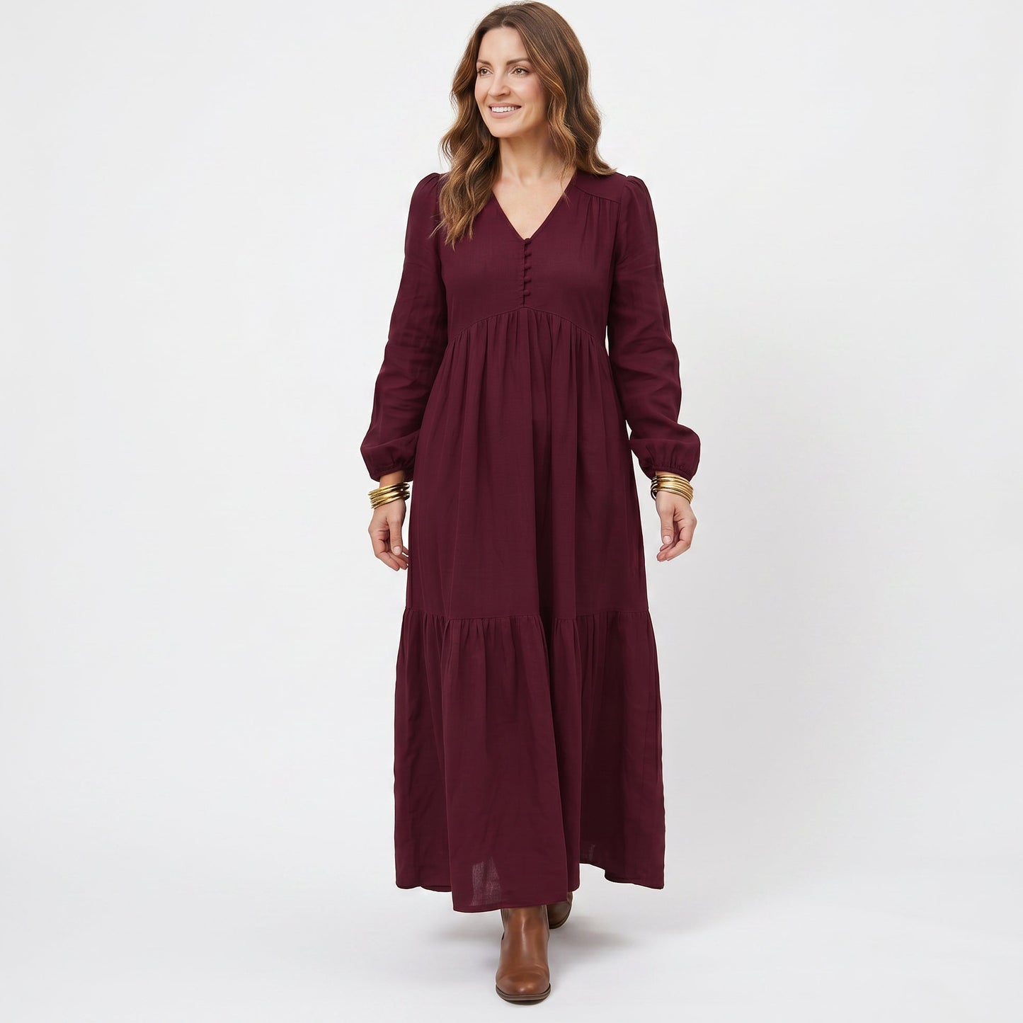 Sophie | Retro Elegant Long-Sleeved Women's Dress done 05-20-2026