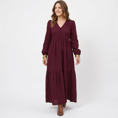 Sophie | Retro Elegant Long-Sleeved Women's Dress done 05-20-2026