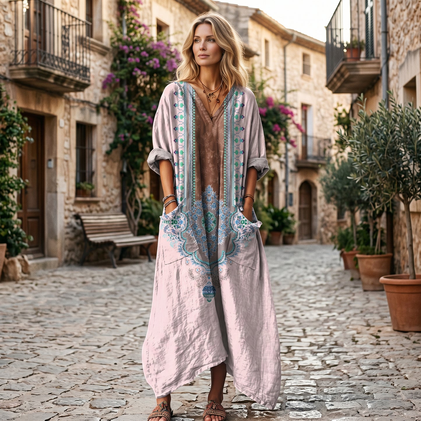 Sophie | Vibrant Bohemian Summer Dress DONE 06-05-2026