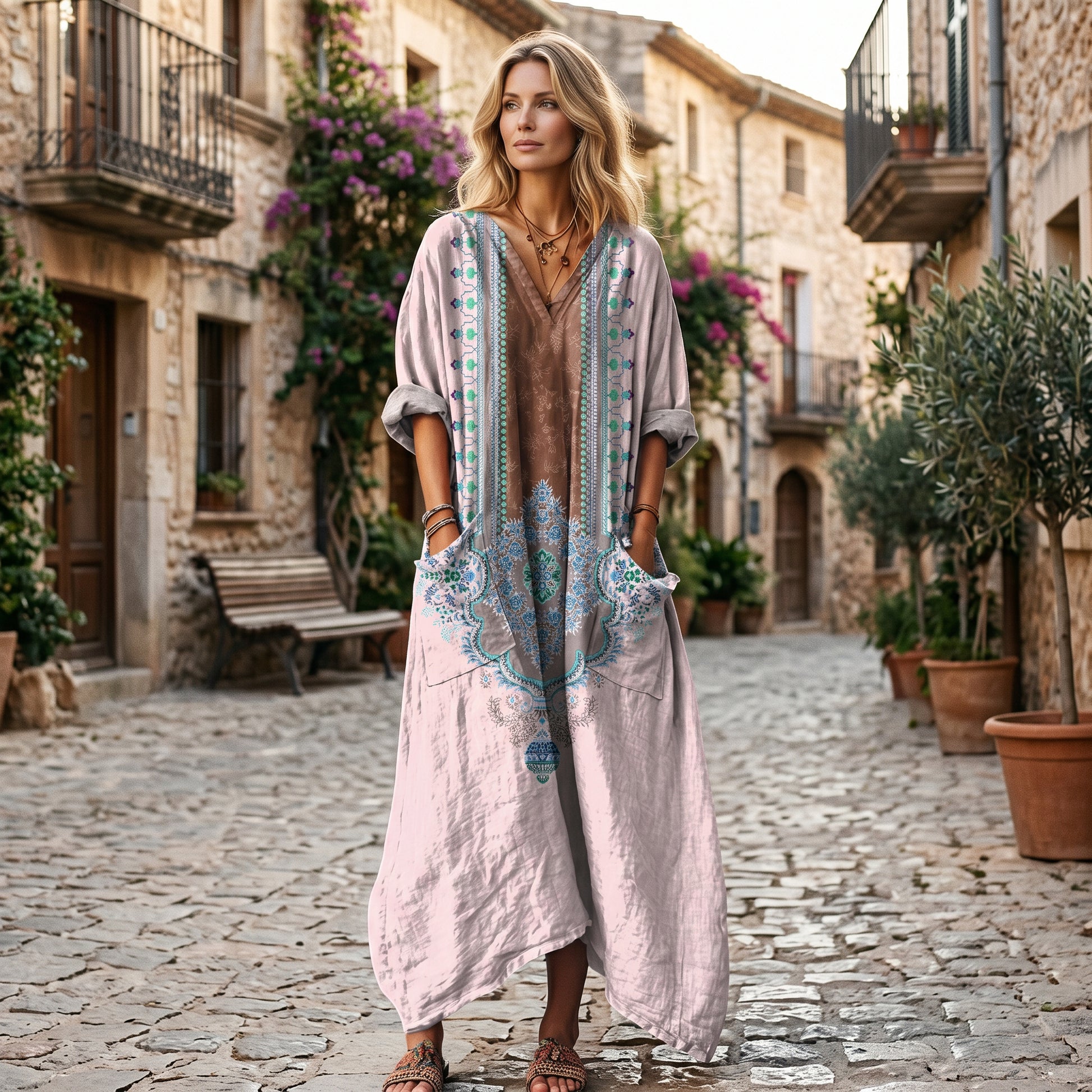 Sophie | Vibrant Bohemian Summer Dress DONE 06-05-2026
