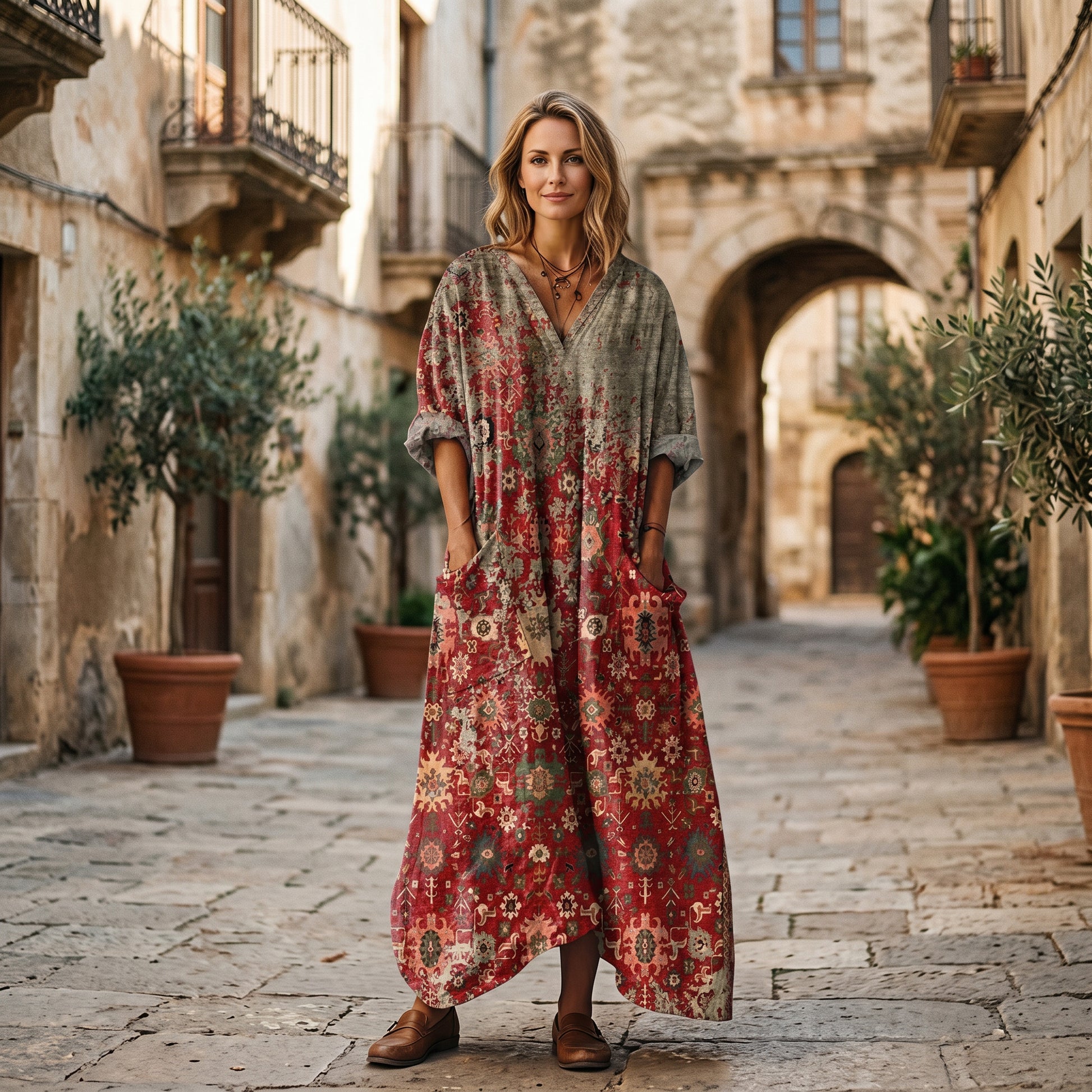 Sophie | Vibrant Bohemian Summer Dress DONE 06-05-2026