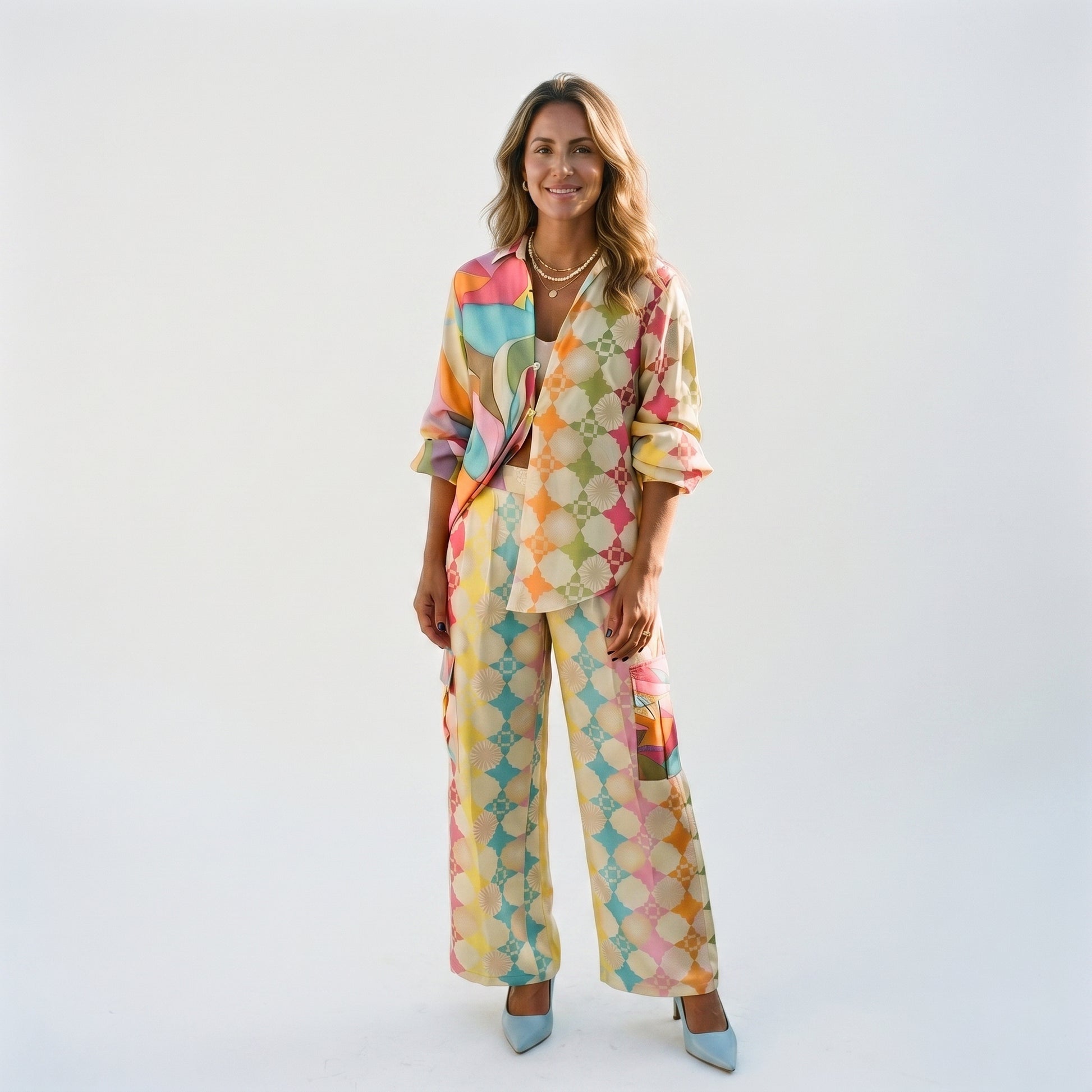 Sophie | Vibrant Relaxed Women's Loungewear Two Piece Set DONE 05-27-2026