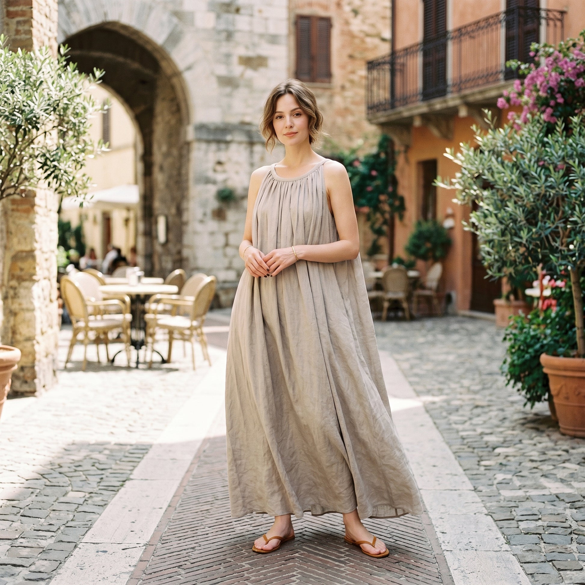 Sophie | Vintage Floral Maxi Dress for Women done 05 -20-2026