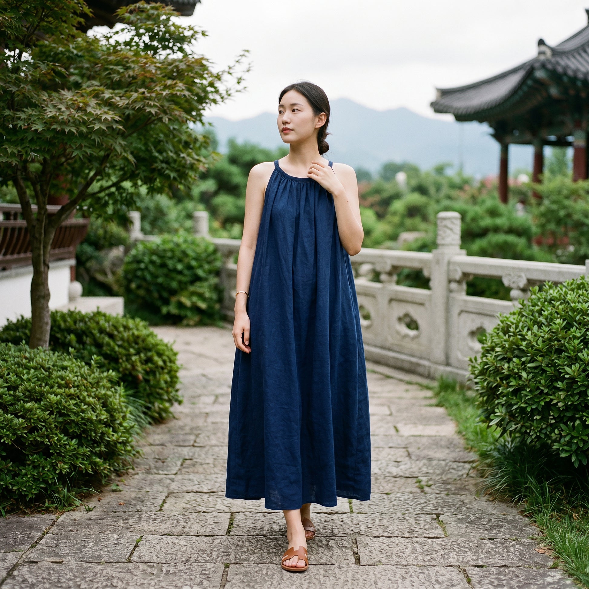 Sophie | Vintage Floral Maxi Dress for Women done 05 -20-2026