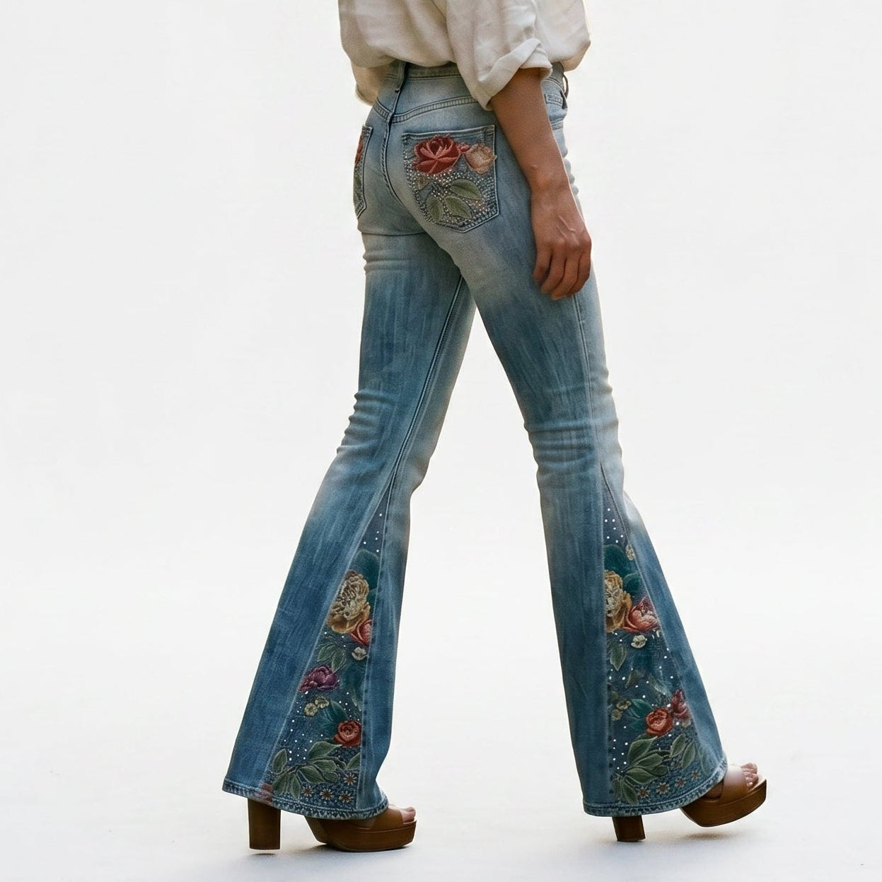 Sorevyn - Stylish High Waisted Bootcut Denim Jeans DONE 05-07-2026