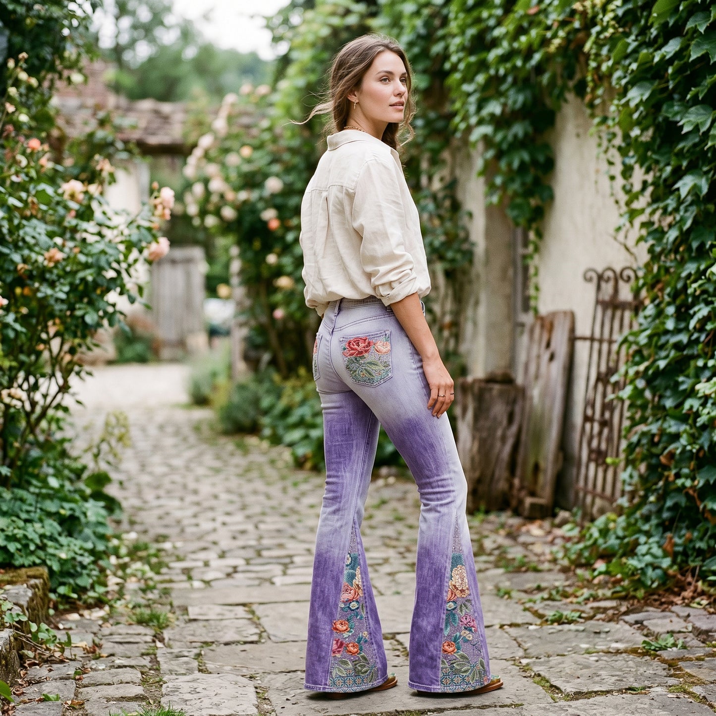 Sorevyn - Stylish High Waisted Bootcut Denim Jeans DONE 05-07-2026