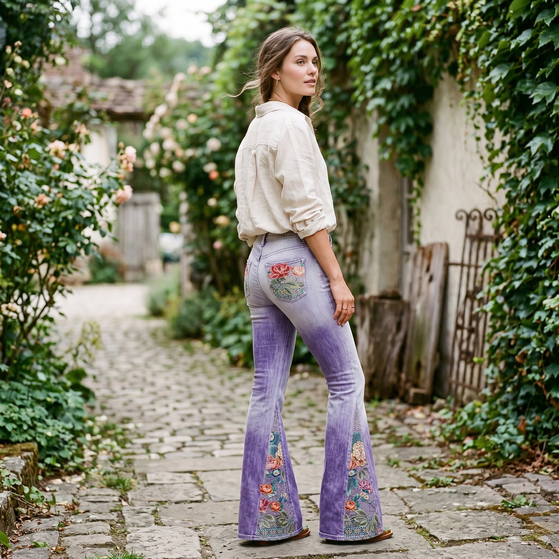 Sorevyn - Stylish High Waisted Bootcut Denim Jeans DONE 05-07-2026