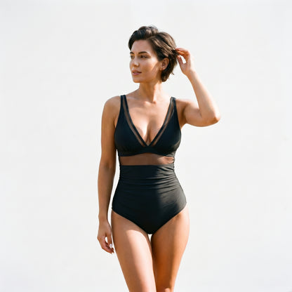 Stella - Shiny One Piece Swimsuit for Women DONE -05-21-2026