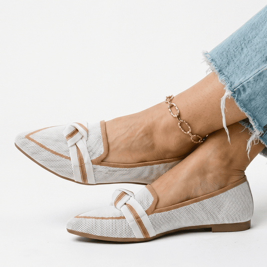 Stylish Orthopedic Loafers for Women - Comfortable Slip-On Black Loafers
