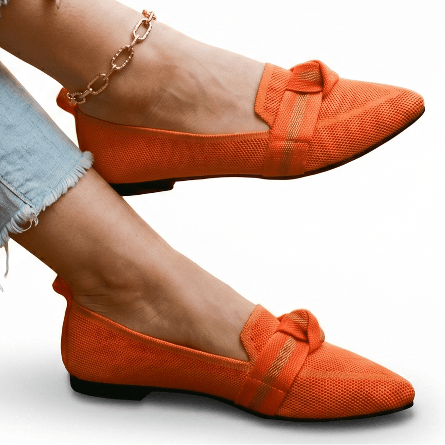 Stylish Orthopedic Loafers for Women - Comfortable Slip-On Black Loafers