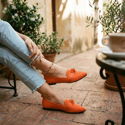 Stylish Orthopedic Loafers for Women - Comfortable Slip-On Black Loafers