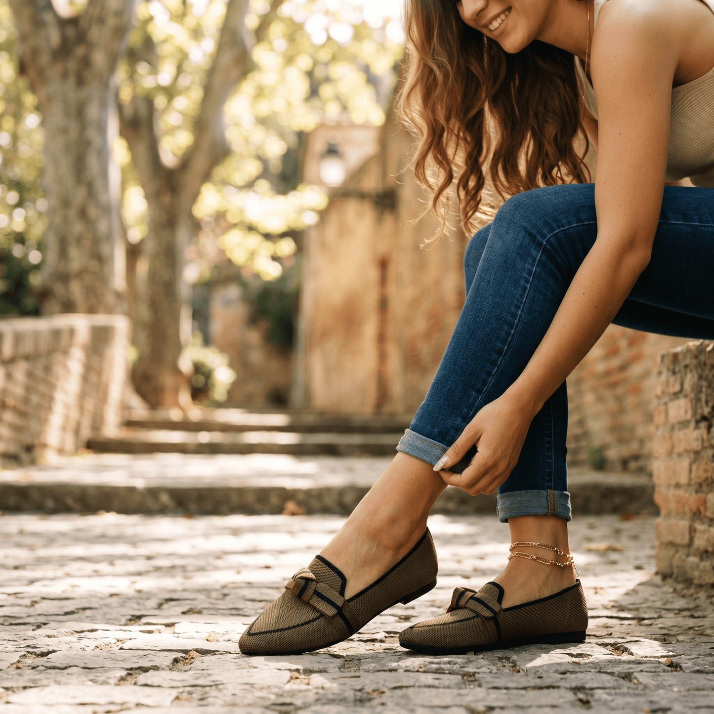 Stylish Orthopedic Loafers for Women - Comfortable Slip-On Black Loafers