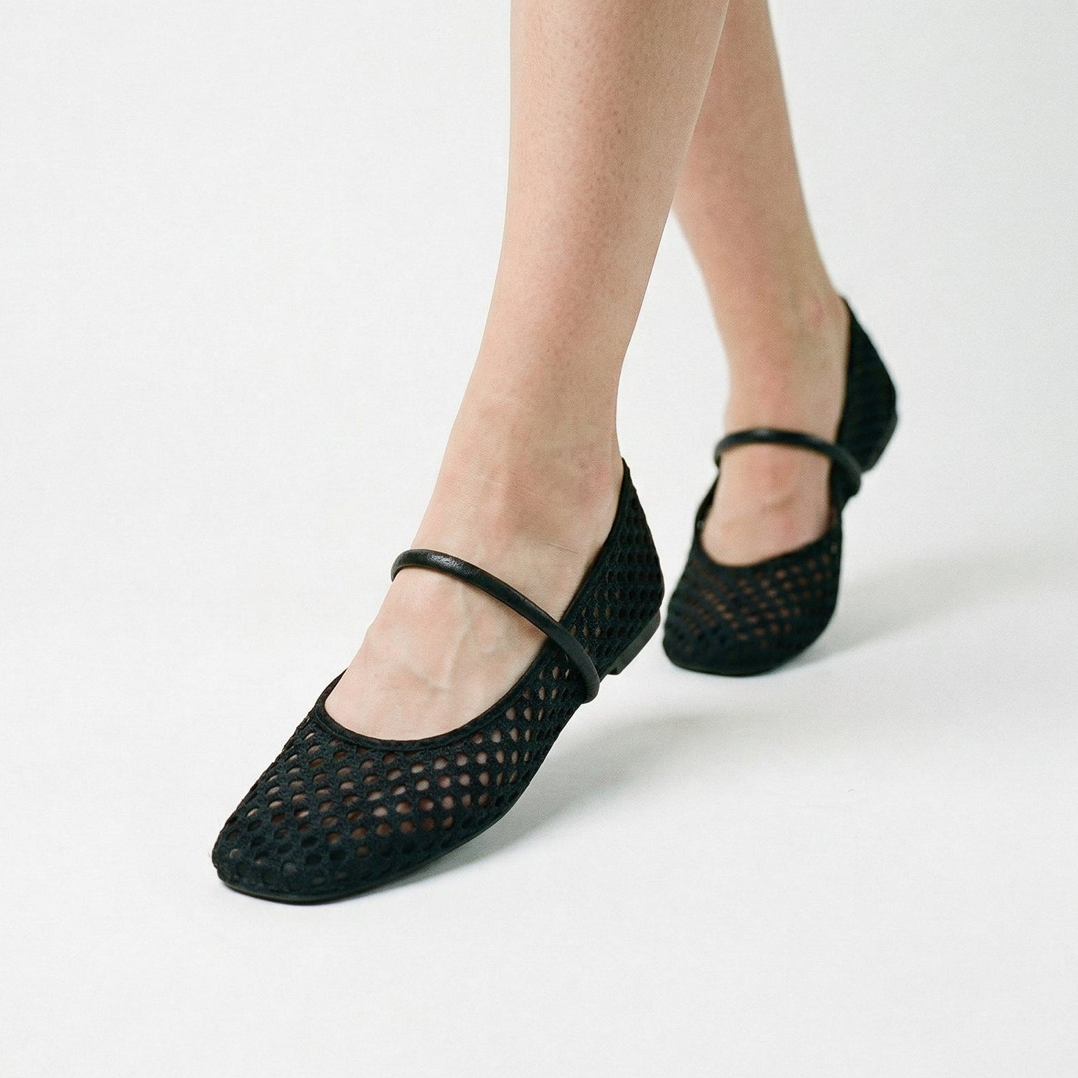 Stylish Summer Ballet Flats for Women with Square Toe Design