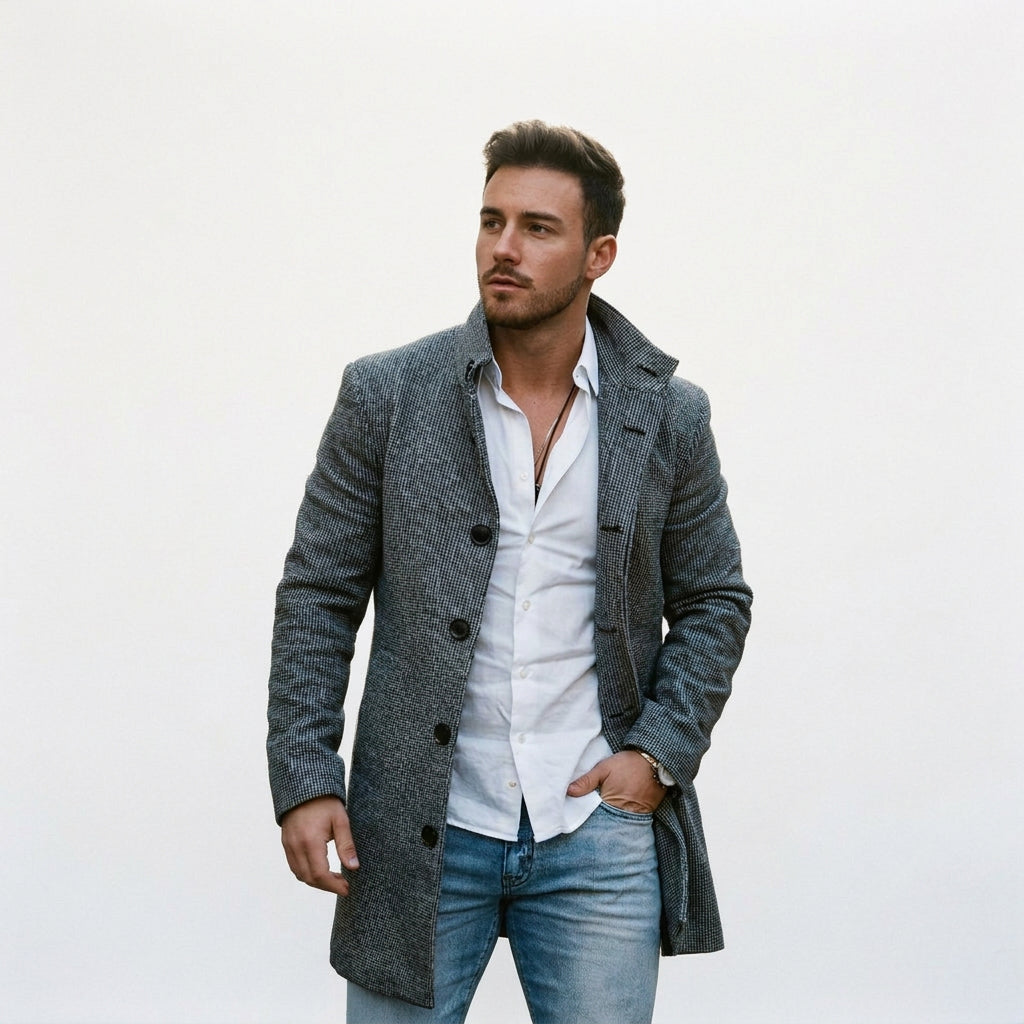 Tailored Men's Overcoat