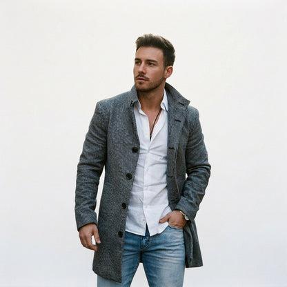 Tailored Men's Overcoat