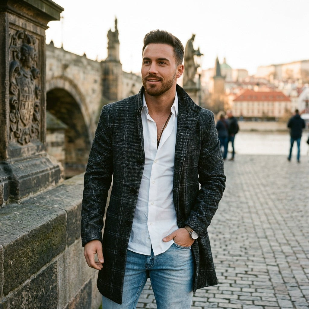 Tailored Men's Overcoat
