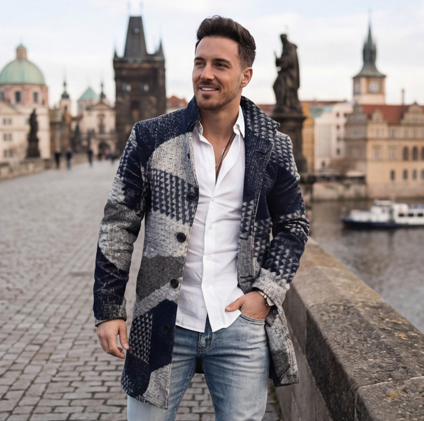 Tailored Men's Overcoat