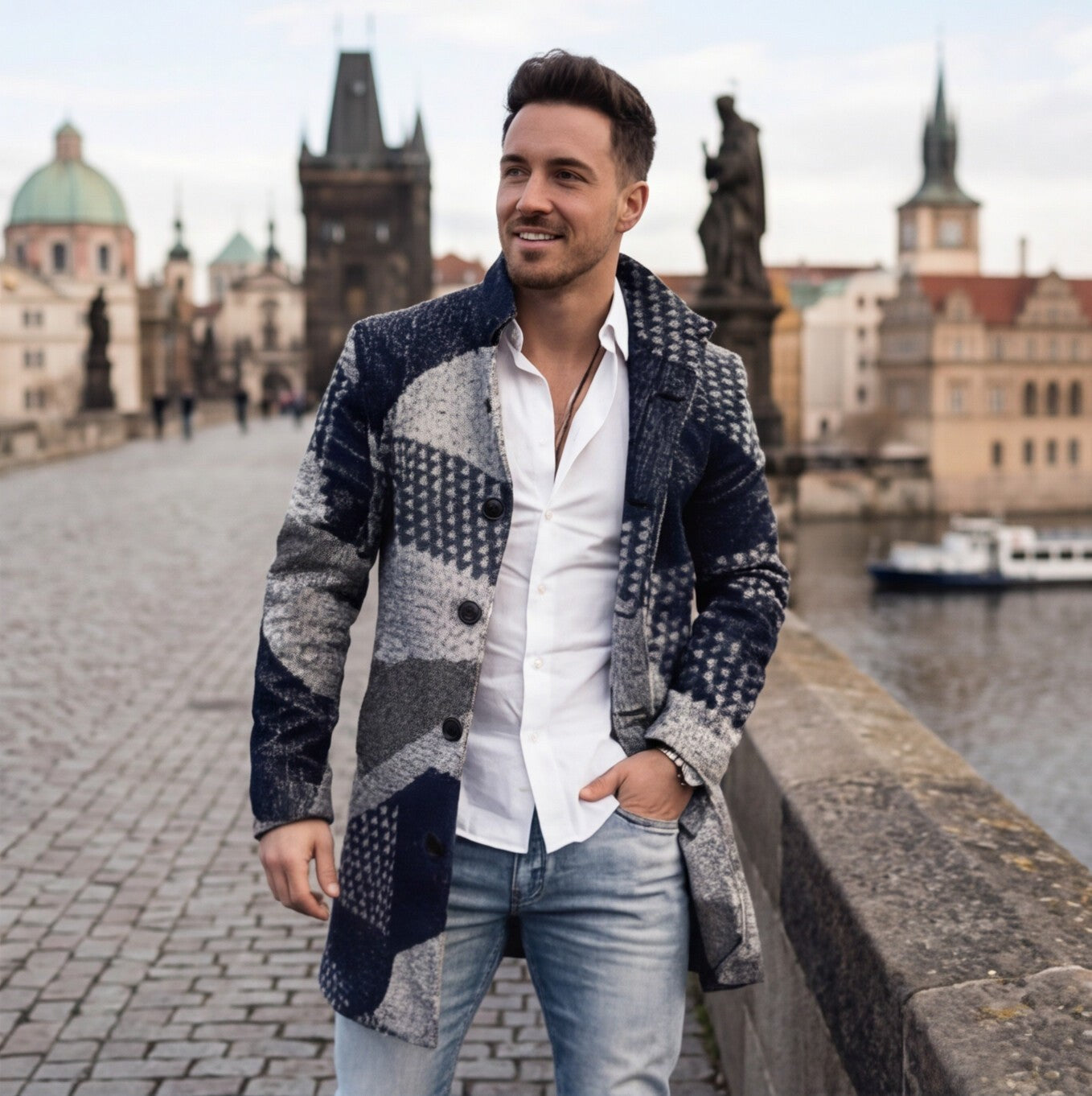 Tailored Men's Overcoat