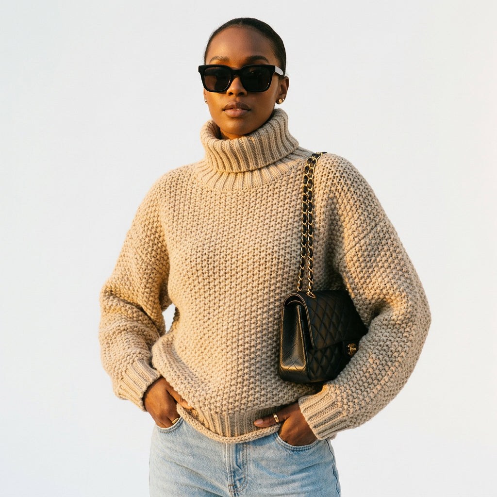 Thick Oversized Women's Sweater