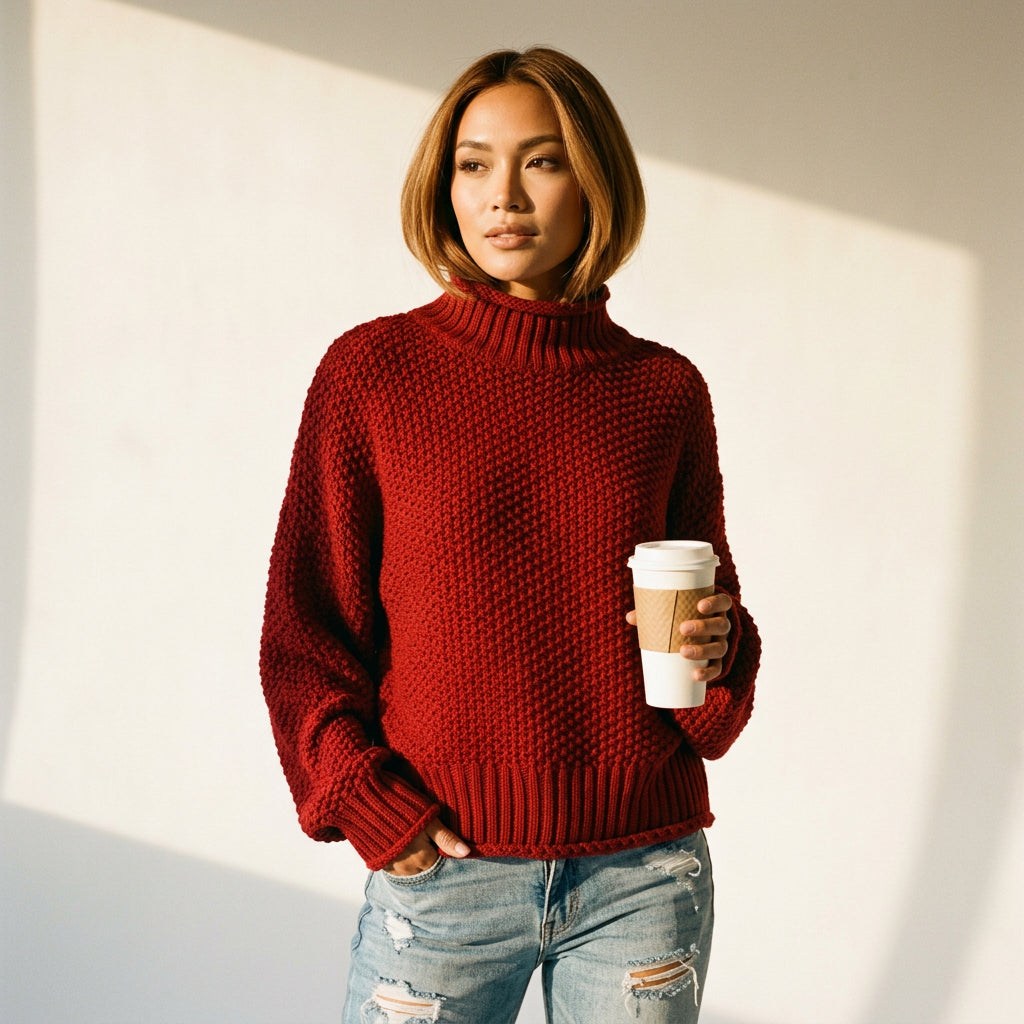 Thick Oversized Women's Sweater