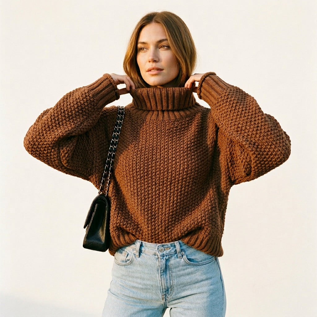 Thick Oversized Women's Sweater