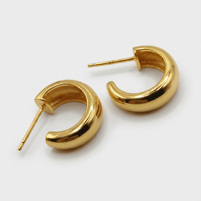 Timeless Gold Hoop Earrings – Everyday Luxury