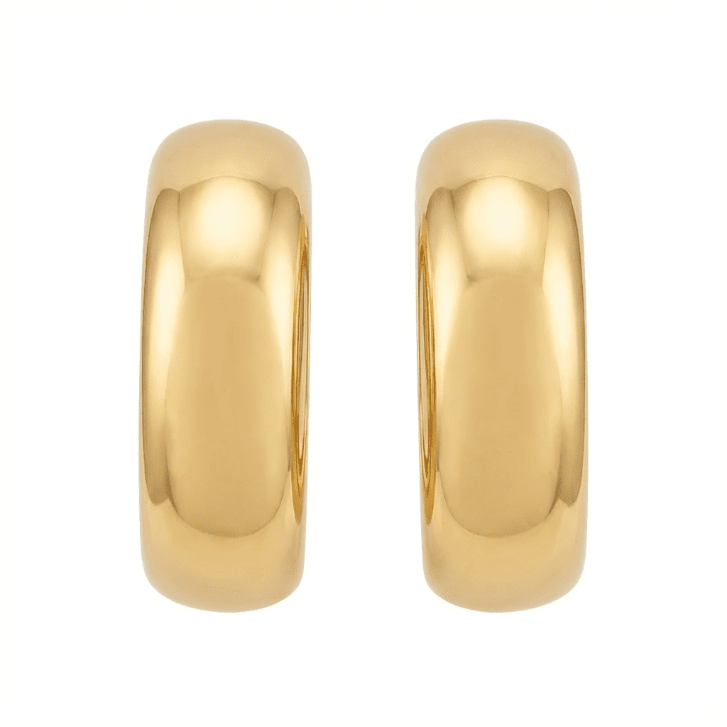 Timeless Gold Hoop Earrings – Everyday Luxury