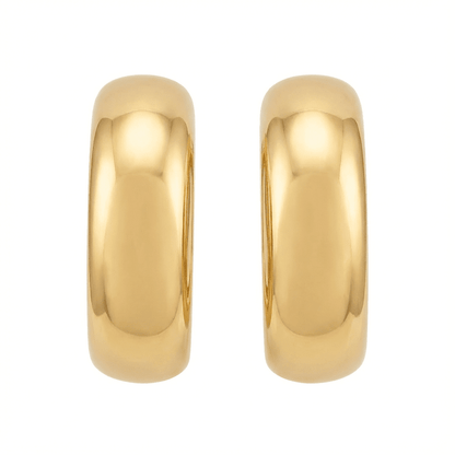 Timeless Gold Hoop Earrings – Everyday Luxury