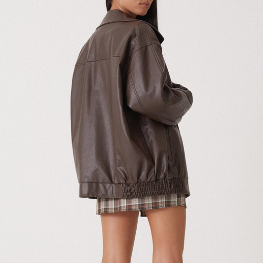 Urban Oversize Zipper Jacket