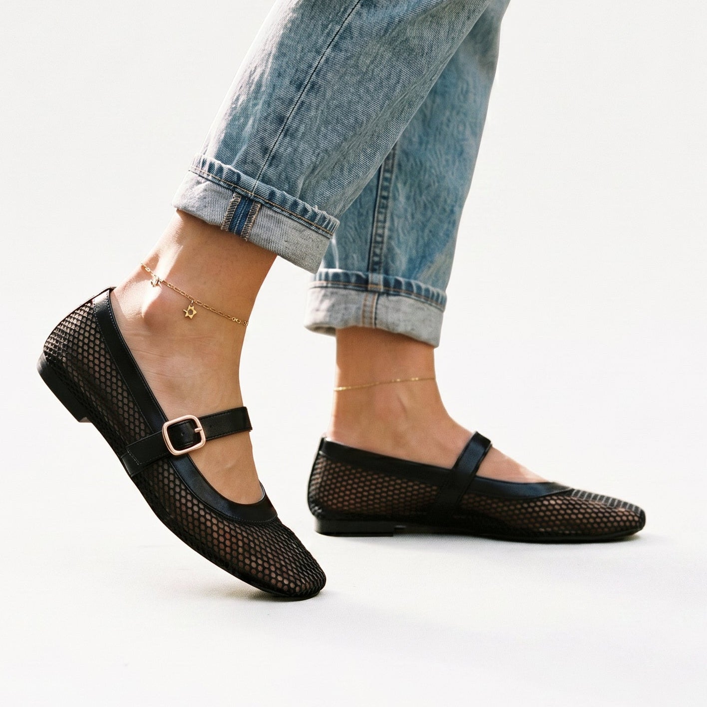 Valentina - Breathable Square Toe Ballet Flats for Women DONE 05-08-2026