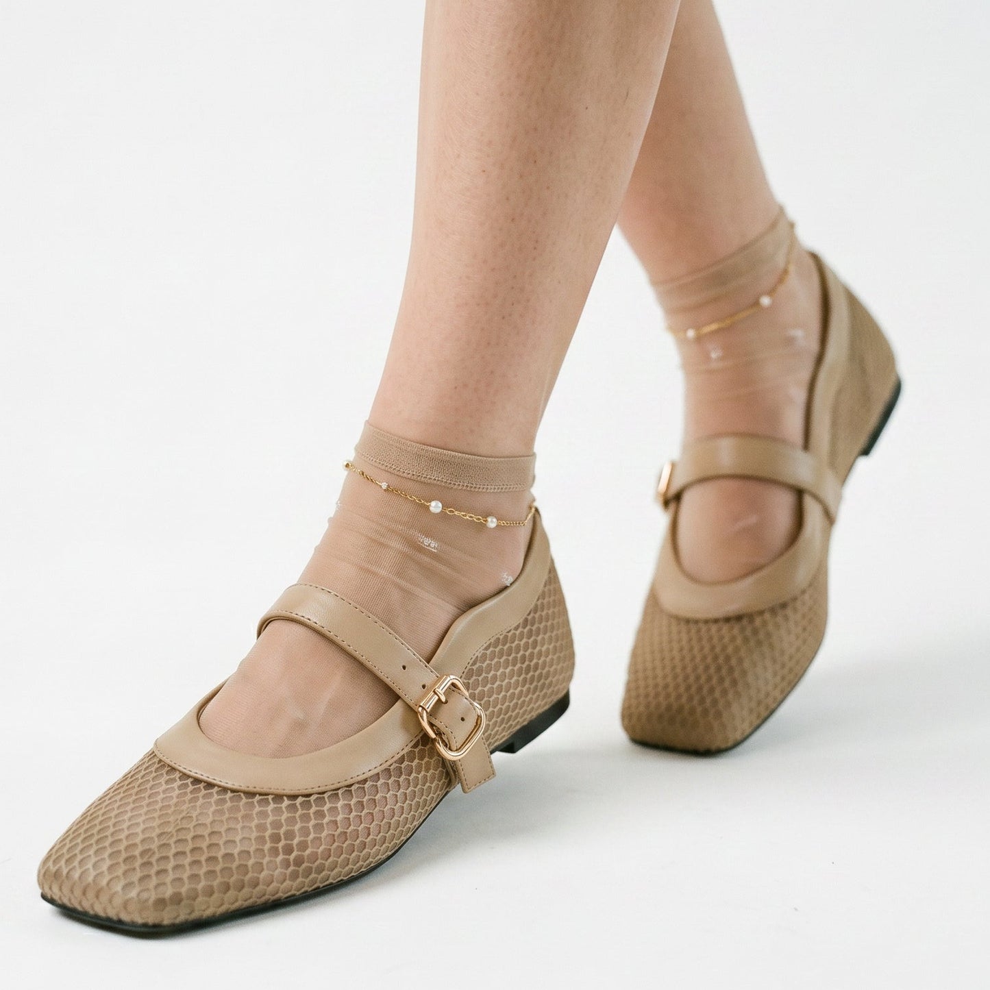 Valentina - Breathable Square Toe Ballet Flats for Women DONE 05-08-2026