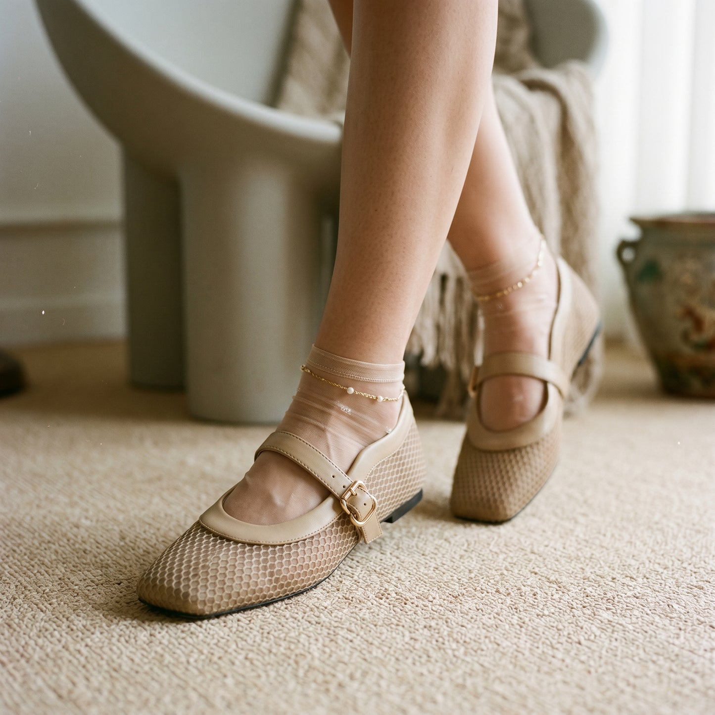 Valentina - Breathable Square Toe Ballet Flats for Women DONE 05-08-2026